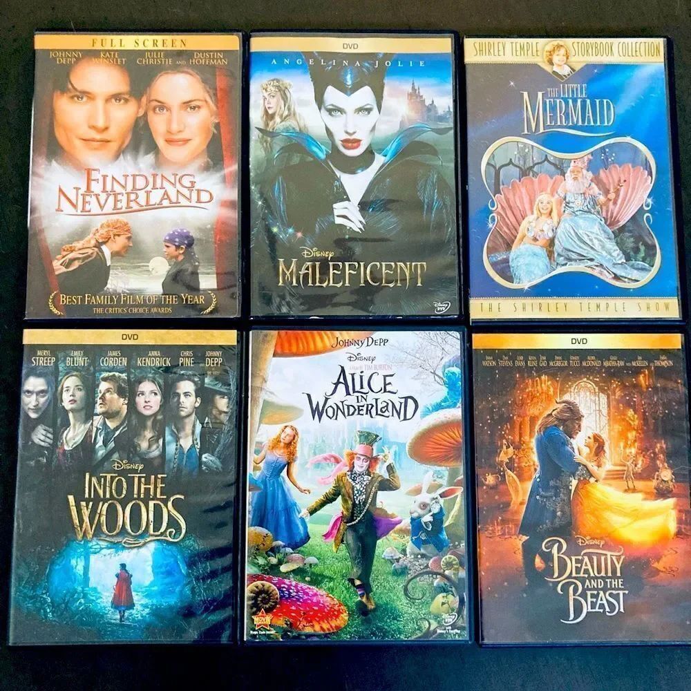 Disney Family Movies 5 DVD Lot